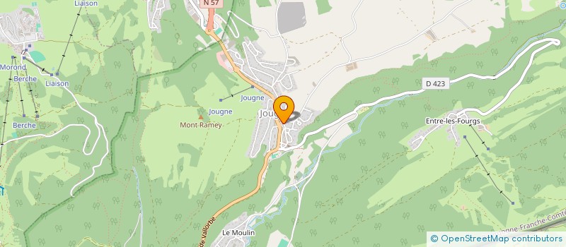 localisation de l'entreprise MONSIEUR MUHAMED SEJFIC  JOUGNE