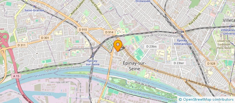 localisation de l'entreprise MONSIEUR MUHAMMAD ABDUL HAQ à EPINAY-SUR-SEINE