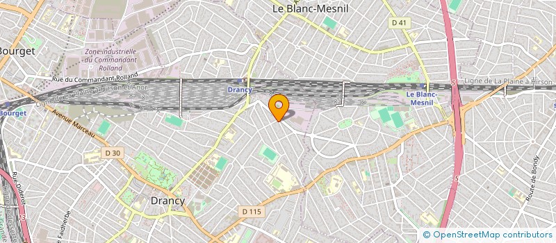 localisation de l'entreprise MONSIEUR MUHAMMAD AHMADZAI  DRANCY