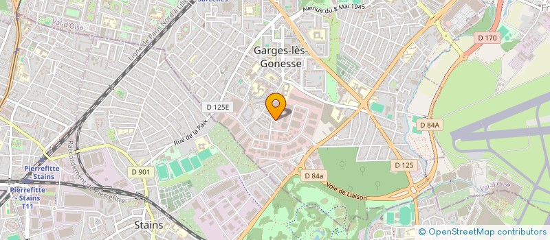 localisation de l'entreprise MONSIEUR MUHAMMAD AHMED  GARGES-LES-GONESSE