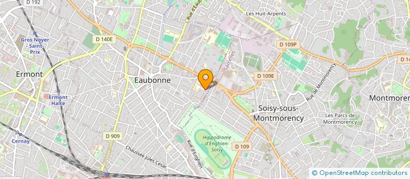 localisation de l'entreprise MONSIEUR MUHAMMAD ALI à EAUBONNE