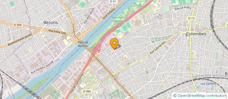 localisation de l'entreprise MONSIEUR MUHAMMAD AMAL  COLOMBES