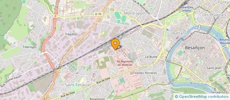 localisation de l'entreprise MONSIEUR MUHAMMAD ARIF  BESANCON