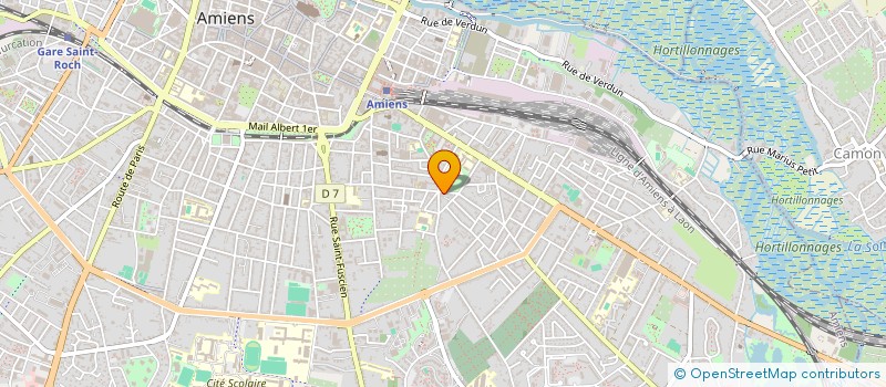 localisation de l'entreprise MONSIEUR MUHAMMAD ASHFAQ  AMIENS