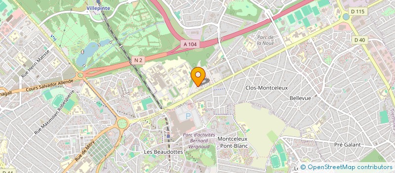 localisation de l'entreprise MONSIEUR MUHAMMAD ASIF  VILLEPINTE