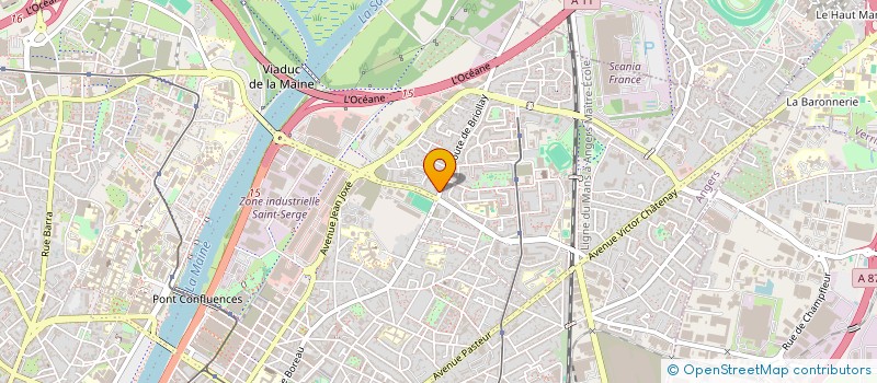 localisation de l'entreprise MONSIEUR MUHAMMAD ASIM SHARIF  ANGERS