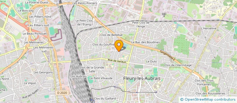 localisation de l'entreprise MONSIEUR MUHAMMAD AWAIS  FLEURY-LES-AUBRAIS