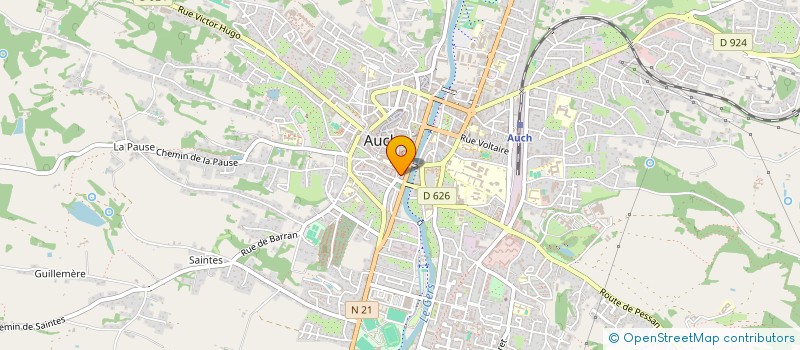 localisation de l'entreprise MONSIEUR MUHAMMAD AYAN ZULFIQAR à AUCH