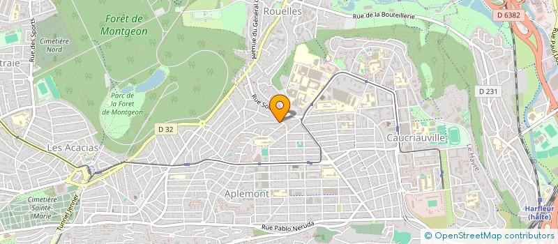 localisation de l'entreprise MONSIEUR MUHAMMAD AYAZ KHAN à LE HAVRE