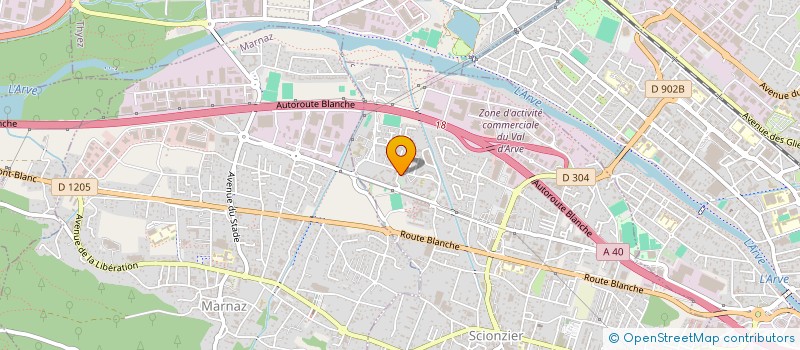 localisation de l'entreprise MONSIEUR MUHAMMAD BARAKZAI  SCIONZIER