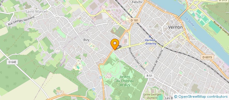 localisation de l'entreprise MONSIEUR MUHAMMAD BAZ STANIKZAI  VERNON