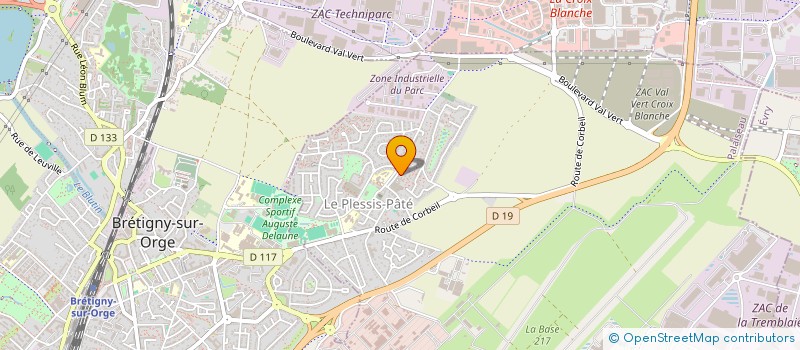 localisation de l'entreprise MONSIEUR MUHAMMAD CHEEMA  LE PLESSIS-PATE