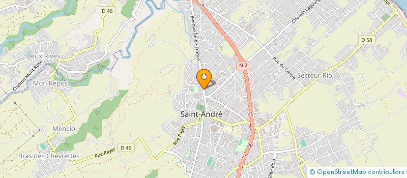 localisation de l'entreprise MONSIEUR MUHAMMAD DILMAHAMOD à SAINT-ANDRE
