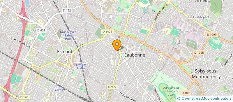 localisation de l'entreprise MONSIEUR MUHAMMAD HANNAN RAJA à EAUBONNE