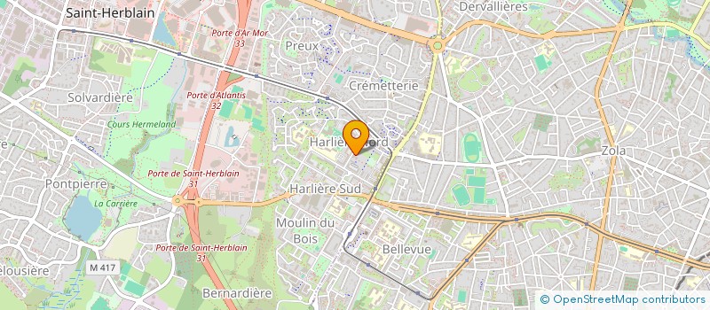 localisation de l'entreprise MONSIEUR MUHAMMAD HASSAN  SAINT-HERBLAIN