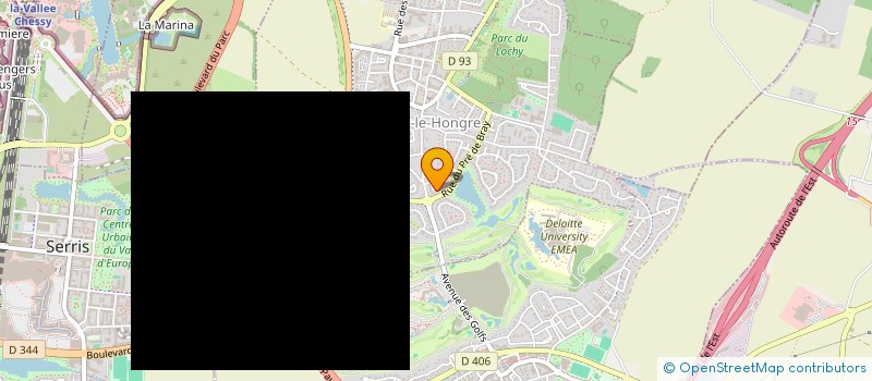 localisation de l'entreprise MONSIEUR MUHAMMAD HUSSAIN  MAGNY-LE-HONGRE