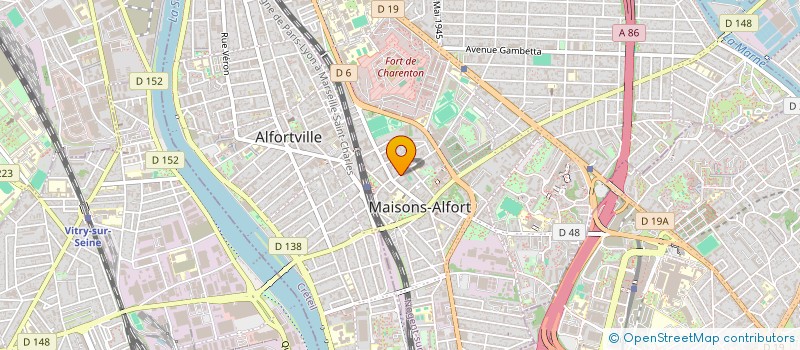 localisation de l'entreprise MONSIEUR MUHAMMAD IBRAHIM  MAISONS-ALFORT