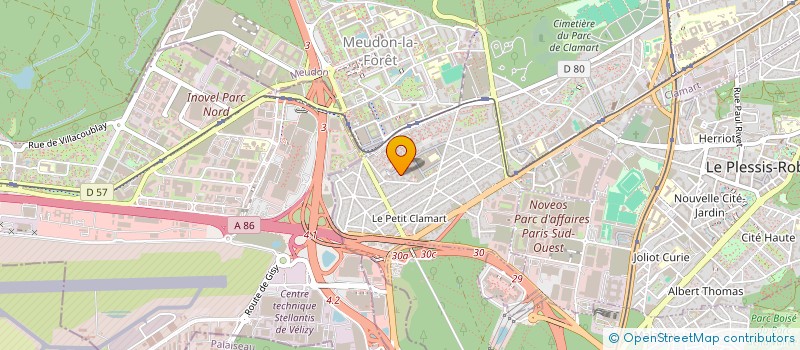 localisation de l'entreprise MONSIEUR MUHAMMAD IMRAN IQBAL à CLAMART