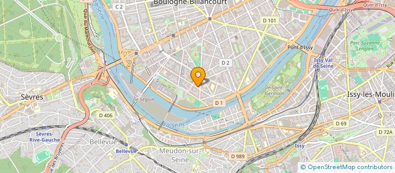 localisation de l'entreprise MONSIEUR MUHAMMAD IQBAL  BOULOGNE-BILLANCOURT