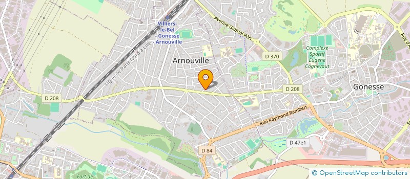 localisation de l'entreprise MONSIEUR MUHAMMAD IQBAL MAHOMEDALLY  ARNOUVILLE