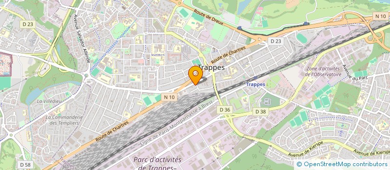 localisation de l'entreprise MONSIEUR MUHAMMAD ISLAM à TRAPPES