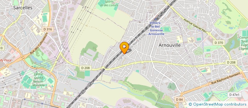 localisation de l'entreprise MONSIEUR MUHAMMAD JAHANZAIB MOHSIN  ARNOUVILLE