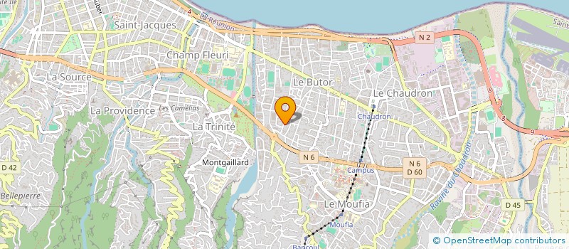 localisation de l'entreprise MONSIEUR MUHAMMAD JOYUB  SAINT-DENIS