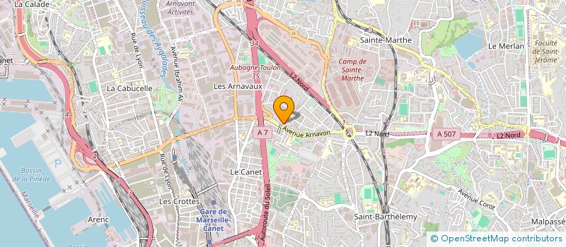 localisation de l'entreprise MONSIEUR MUHAMMAD KANDARWAL à MARSEILLE