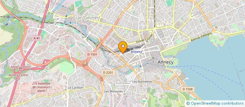 localisation de l'entreprise MONSIEUR MUHAMMAD KHAN  ANNECY