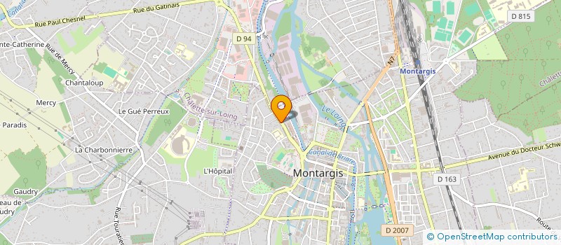 localisation de l'entreprise MONSIEUR MUHAMMAD KHAN  MONTARGIS