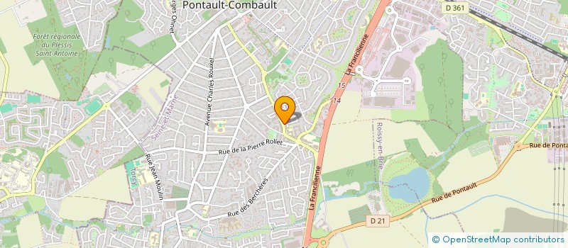 localisation de l'entreprise MONSIEUR MUHAMMAD LOQMANI  PONTAULT-COMBAULT
