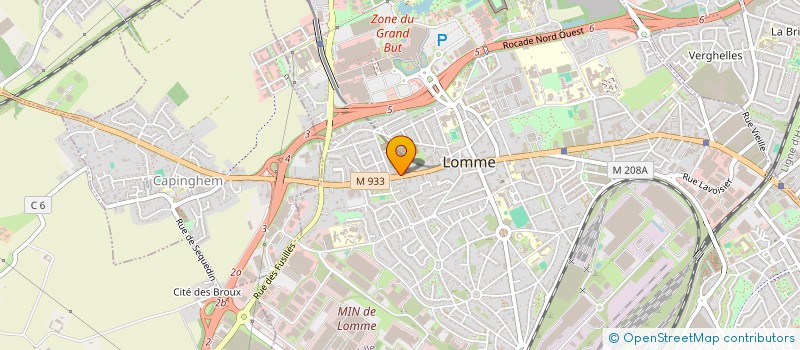 localisation de l'entreprise MONSIEUR MUHAMMAD MAJID  LILLE