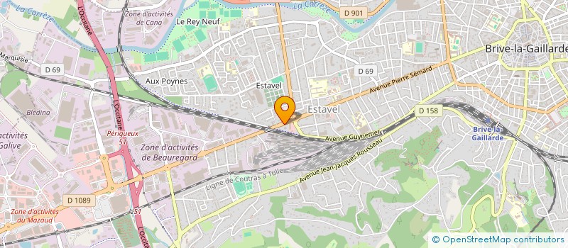 localisation de l'entreprise MONSIEUR MUHAMMAD MASOON  BRIVE-LA-GAILLARDE