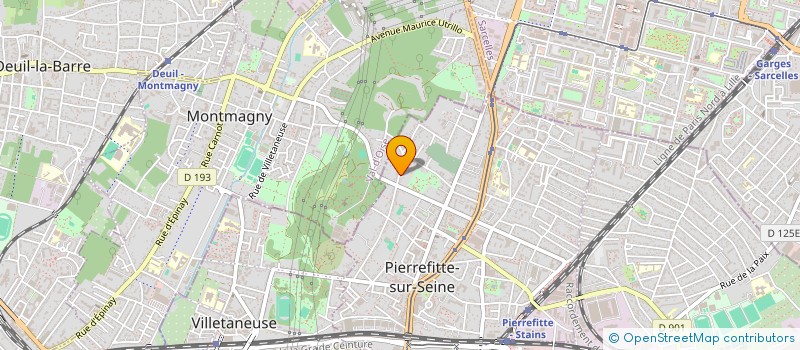 localisation de l'entreprise MONSIEUR MUHAMMAD MIAN à PIERREFITTE-SUR-SEINE