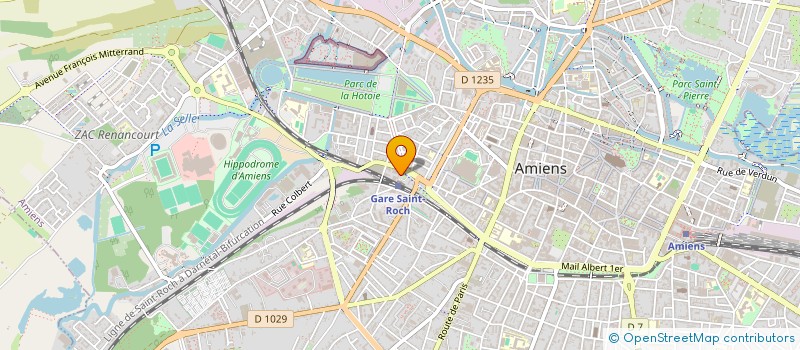 localisation de l'entreprise MONSIEUR MUHAMMAD MOHSIN  AMIENS