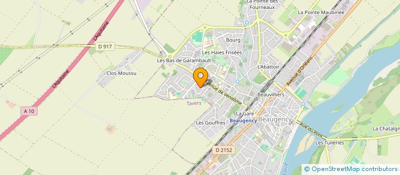 localisation de l'entreprise MONSIEUR MUHAMMAD MOMAND  BEAUGENCY
