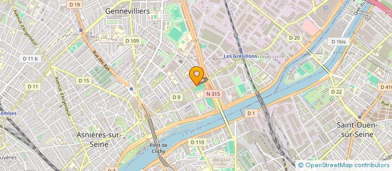 localisation de l'entreprise MONSIEUR MUHAMMAD MUGHOL à GENNEVILLIERS