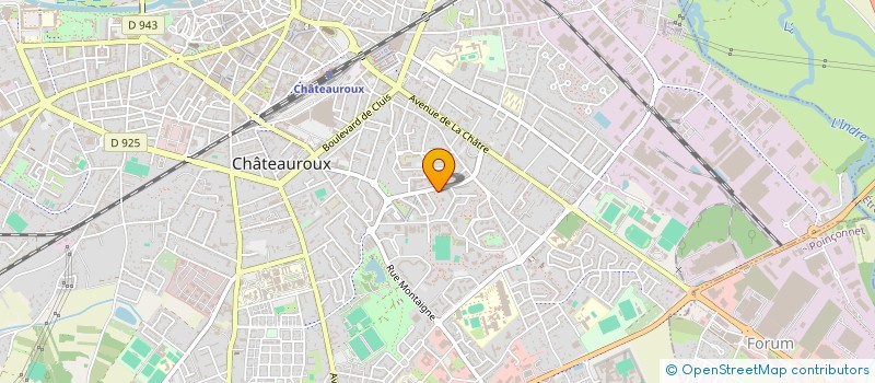 localisation de l'entreprise MONSIEUR MUHAMMAD NAWABI à CHATEAUROUX