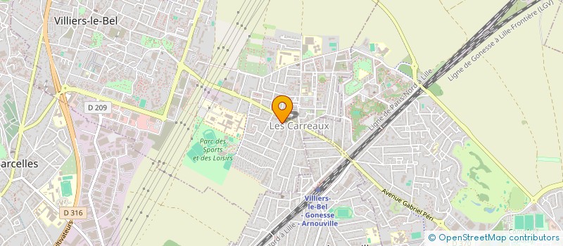 localisation de l'entreprise MONSIEUR MUHAMMAD PARMESSUR  VILLIERS-LE-BEL