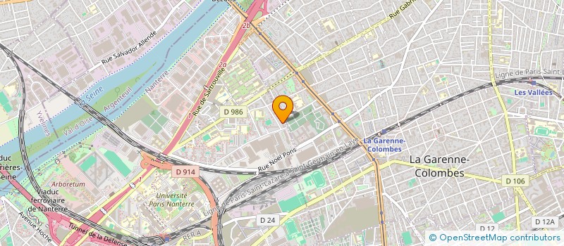 localisation de l'entreprise MONSIEUR MUHAMMAD RAJA  NANTERRE