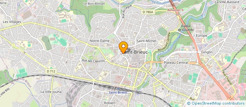 localisation de l'entreprise MONSIEUR MUHAMMAD REHMAT ULLAH à SAINT-BRIEUC