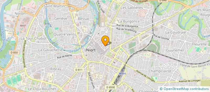 localisation de l'entreprise MONSIEUR MUHAMMAD RIASAT à NIORT