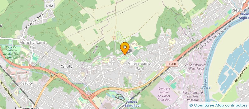 localisation de l'entreprise MONSIEUR MUHAMMAD SAFDAR  VILLERS-SAINT-PAUL