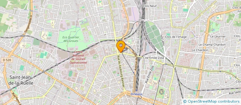 localisation de l'entreprise MONSIEUR MUHAMMAD SALEEM NIAZI  ORLEANS