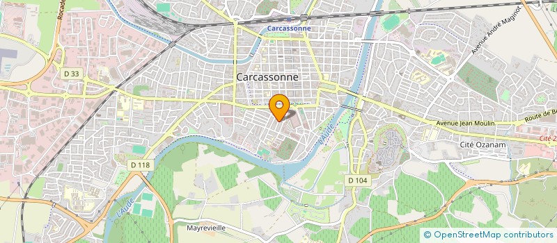 localisation de l'entreprise MONSIEUR MUHAMMAD SALIMANKHEIL à CARCASSONNE