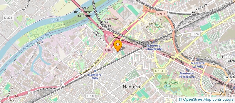 localisation de l'entreprise MONSIEUR MUHAMMAD SARDAR  NANTERRE