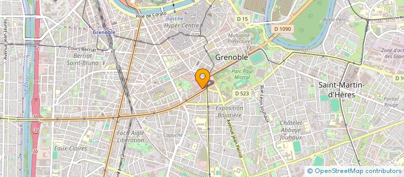 localisation de l'entreprise MONSIEUR MUHAMMAD SHAFIQ HAKIMI  GRENOBLE