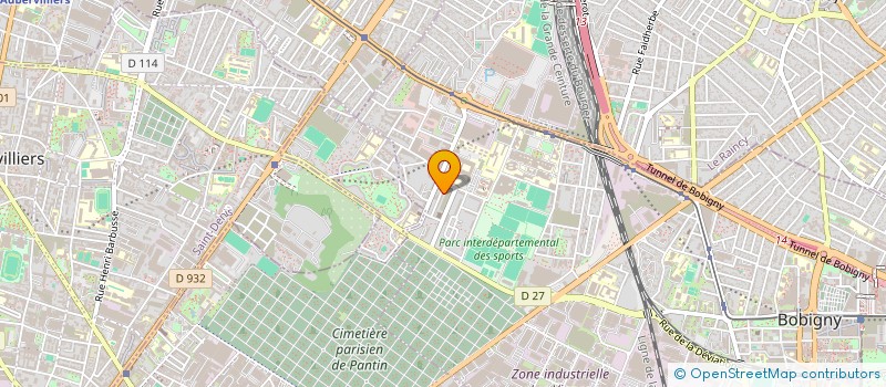 localisation de l'entreprise MONSIEUR MUHAMMAD SHAHBAZ  BOBIGNY