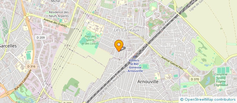 localisation de l'entreprise MONSIEUR MUHAMMAD SIBTAIN  VILLIERS-LE-BEL