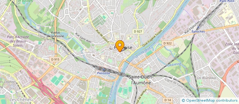 localisation de l'entreprise MONSIEUR MUHAMMAD SYED  PONTOISE